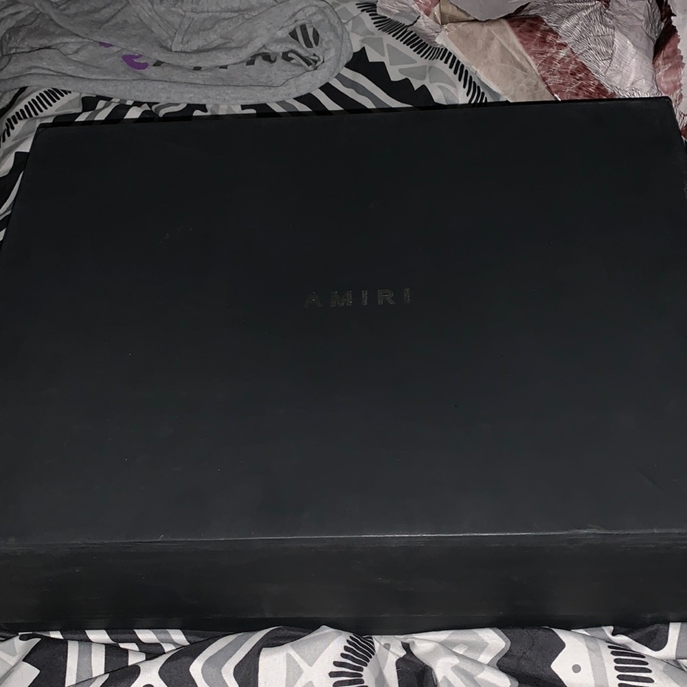 These are Amiri designer shoes, men size only